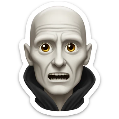 Lord Voldemort. sticker