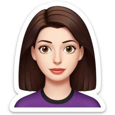 Anne hathaway sticker