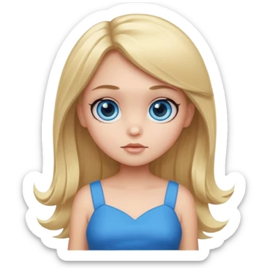 Bubbles Powerpuff Girls sticker