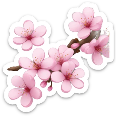 cherry blossom tree sticker