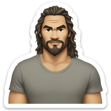 jason momoa wearing tee sticker