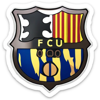 Escudo barça sticker