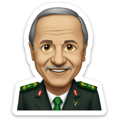 abdelaziz bouteflika sticker