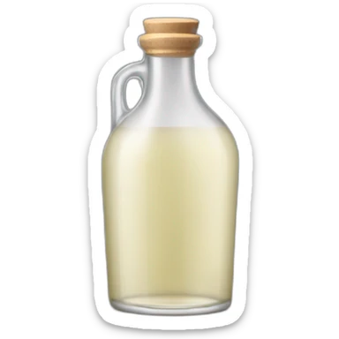 Sesame oil glass bottle sticker