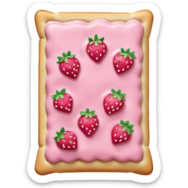 strawberry pop-tart sticker