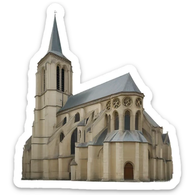 Collégiale Notre Dame de Châlons-en-Champagne sticker