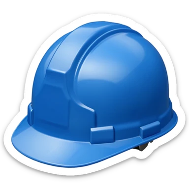 Blue construction hard hat




































 sticker