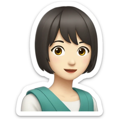 Megumi fushigiro sticker