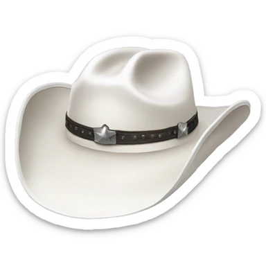 the lone ranger white cowboy hat sticker