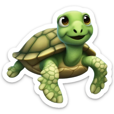 Turtle sticker