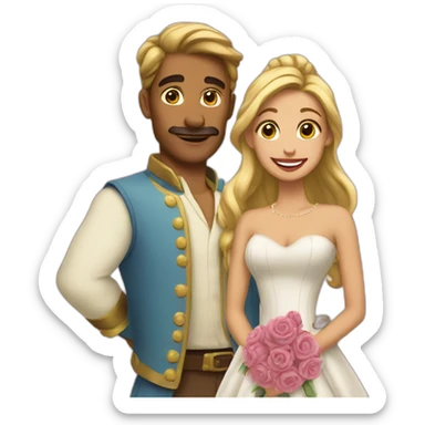 Beauty and The Beas sticker