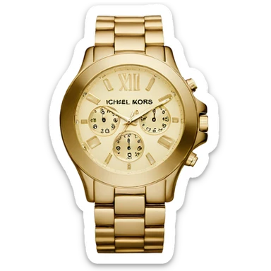 Michael Kors brand wristwatch  sticker