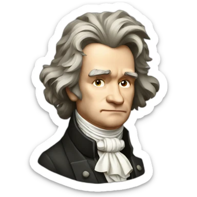 Ludwig van Beethoven sticker