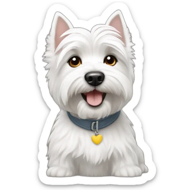 westie sticker