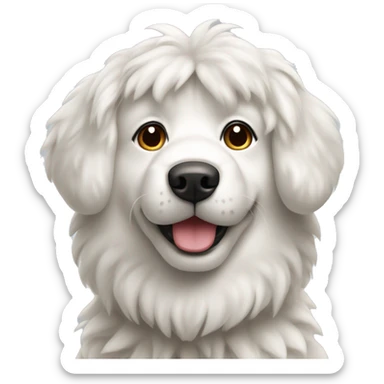 Samojede dog with serbian trikot sticker