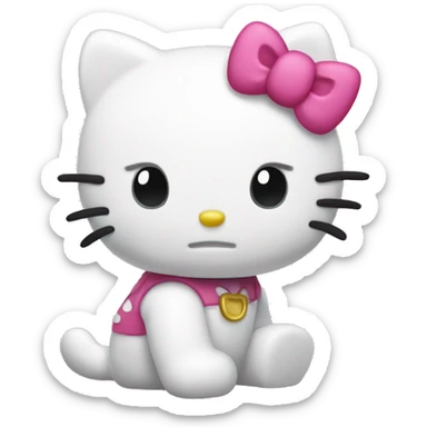 Hello kitty sticker