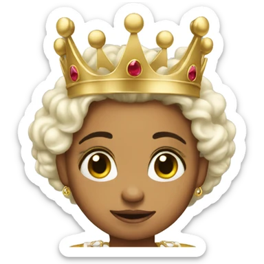 queen never cry baby sticker