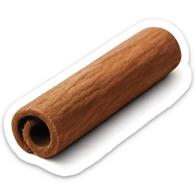 realistic cinnamon stick sticker