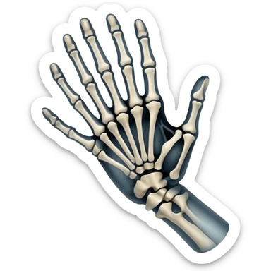 X-ray sticker