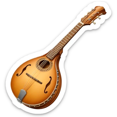 Mandolin sticker