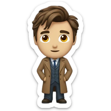 10th Doctor sticker