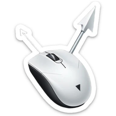 computer mouse cursor pointer sticker