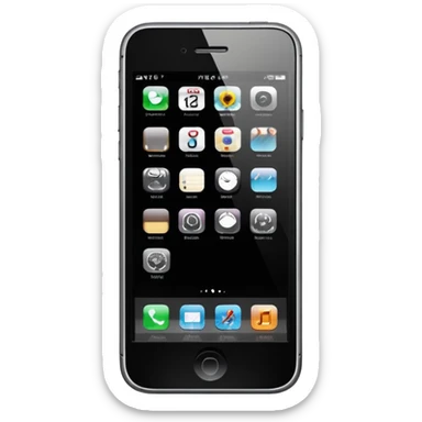 fake iphone temu sticker