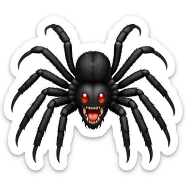 acromantula: Giant spiders with a taste  sticker