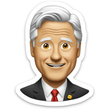bill-clinton sticker