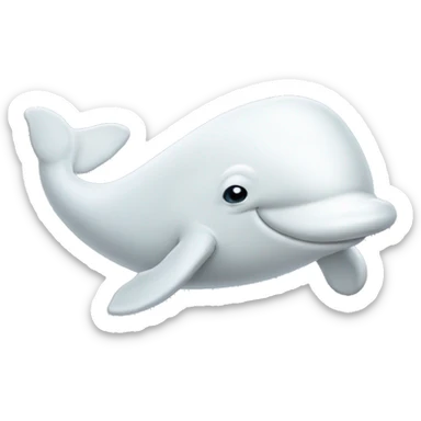 Beluga Whale  sticker