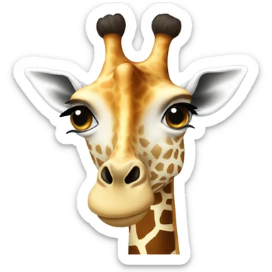 giraffe sticker