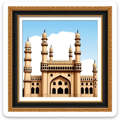Hyderabad Charminar sticker