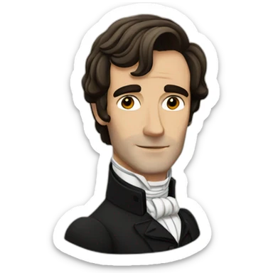 mr. darcy sticker