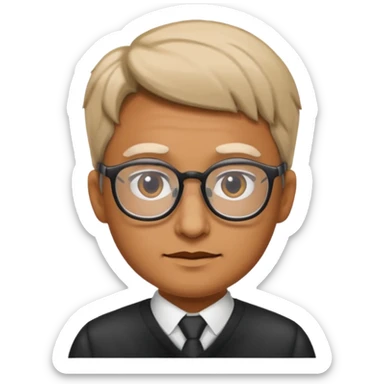 editor-in-chief news paper sticker