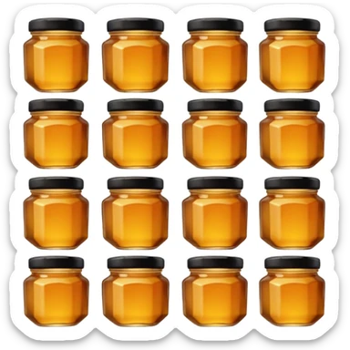 Artisan Honey Jars sticker