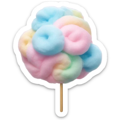 Coton candy sticker