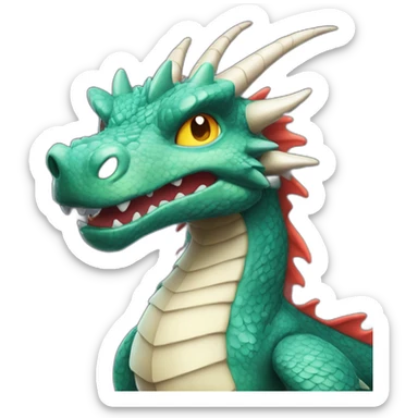 Dragon with ❤️‍🩹 sticker