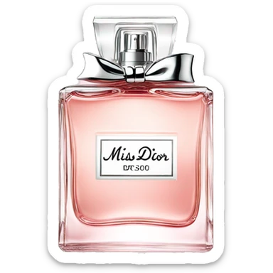Miss dior perfume sticker