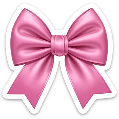 A cute pink bow 🎀 sticker