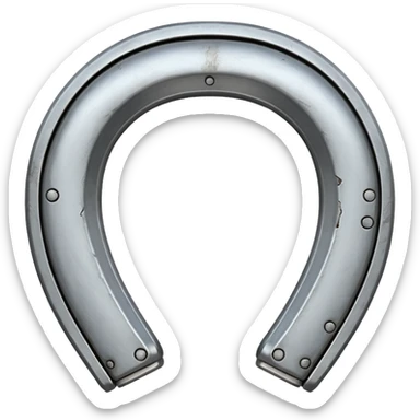 Horseshoe sticker