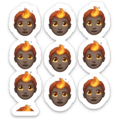 Fireheart sticker