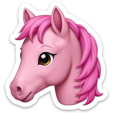 pony in love sticker