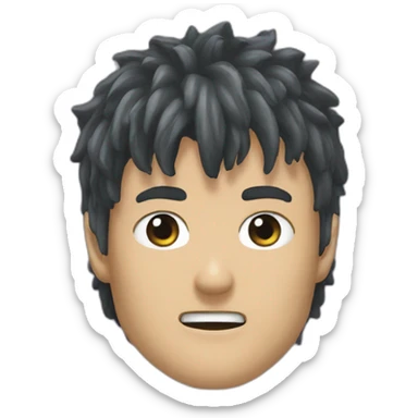 Guts from berserk sticker