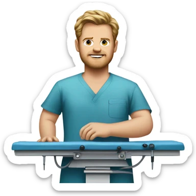 James Cordon operating table sticker