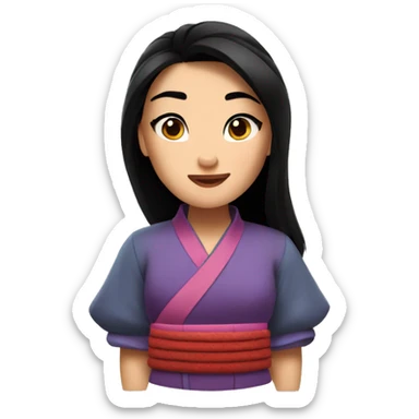 mulan disney  sticker