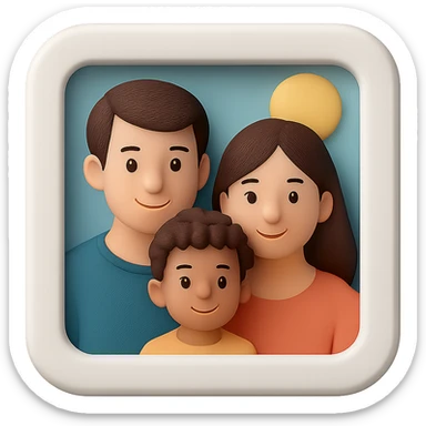 recreate this photo frame but add bit more details sticker