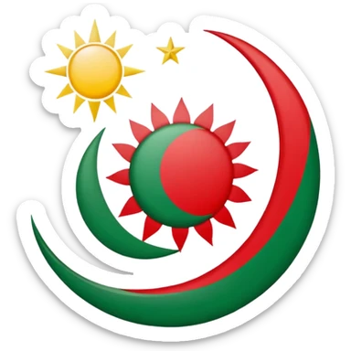 The flag of Tatarstan sticker