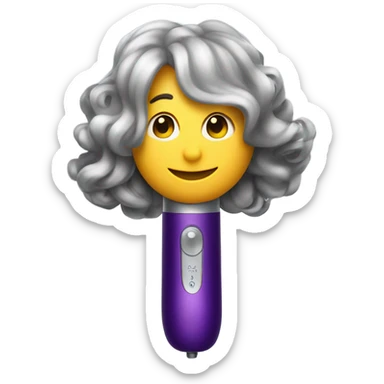 Dyson air wrap hair curler sticker