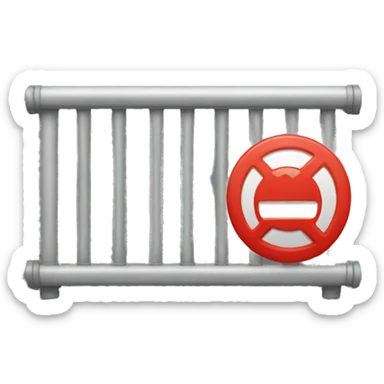 no free entry sticker