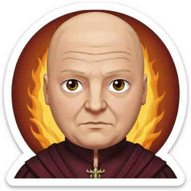 Lord Varys

 from Games of throne character face only front face sticker